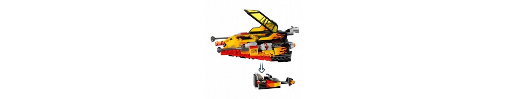LEGO Star Wars Płomienny śmigacz śnieżny dla dzieci 75414