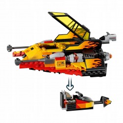 LEGO Star Wars Płomienny śmigacz śnieżny dla dzieci 75414