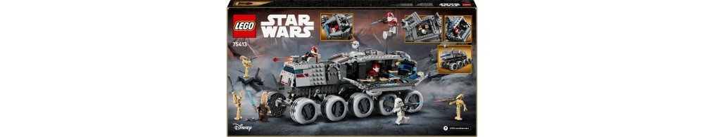 LEGO Star Wars Czołg Republiki Juggernaut dla dzieci 75413
