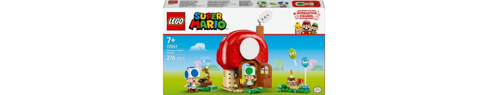 LEGO Super Mario Toad i domówka, zabawka konstrukcyjna 72041