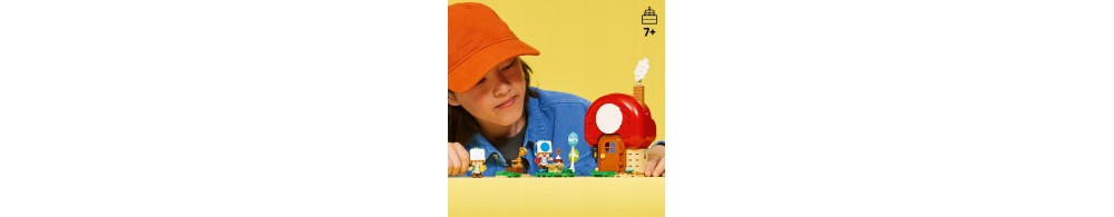 LEGO Super Mario Toad i domówka, zabawka konstrukcyjna 72041