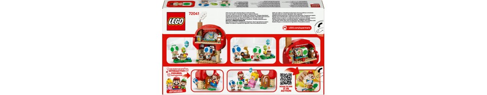 LEGO Super Mario Toad i domówka, zabawka konstrukcyjna 72041