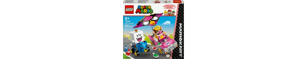LEGO Super Mario: Mario Kart - Wario i King Boo 72038