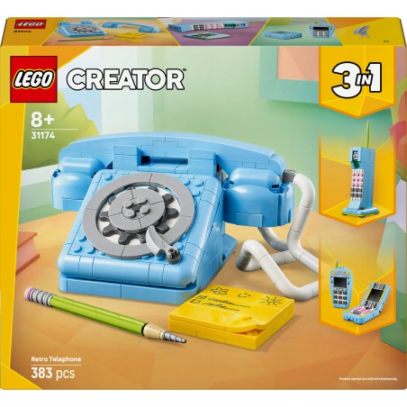 LEGO Creator 3 w 1 Telefon w stylu retro 31174