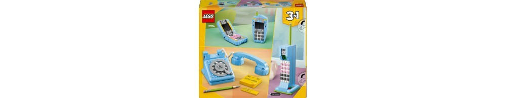 LEGO Creator 3 w 1 Telefon w stylu retro 31174