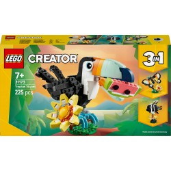 LEGO Creator 3 w 1 Dzikie zwierzęta: Tropikalny tukan 31173