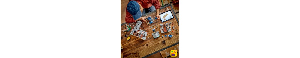 LEGO Creator 3 w 1 Średniowieczny zamek rycerzy konnych 31168