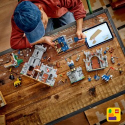 LEGO Creator 3 w 1 Średniowieczny zamek rycerzy konnych 31168