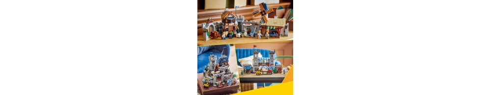 LEGO Creator 3 w 1 Średniowieczny zamek rycerzy konnych 31168