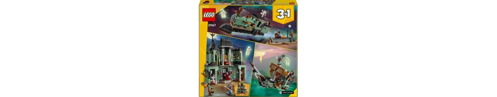 LEGO Creator 3 w 1 Nawiedzona rezydencja 31167