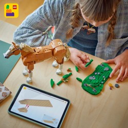 LEGO Creator 3 w 1 Piękny koń, zestaw konstrukcyjny 31166