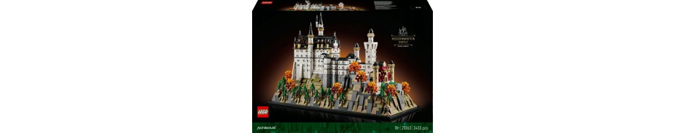 LEGO Architecture Zamek Neuschwanstein dla dorosłych 21063