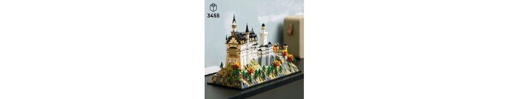 LEGO Architecture Zamek Neuschwanstein dla dorosłych 21063