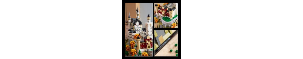 LEGO Architecture Zamek Neuschwanstein dla dorosłych 21063