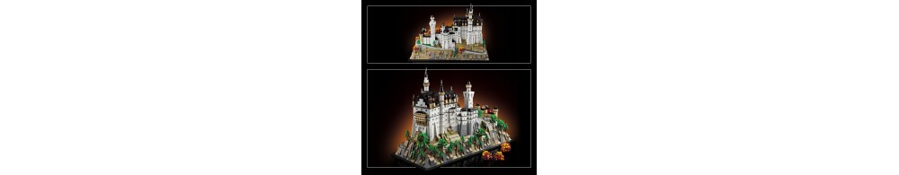 LEGO Architecture Zamek Neuschwanstein dla dorosłych 21063