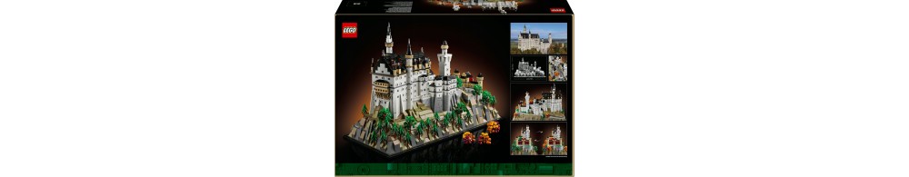 LEGO Architecture Zamek Neuschwanstein dla dorosłych 21063