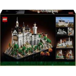 LEGO Architecture Zamek Neuschwanstein dla dorosłych 21063