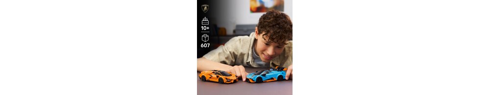 LEGO Speed Champions Lamborghini Revuelto i Huracán STO 77238