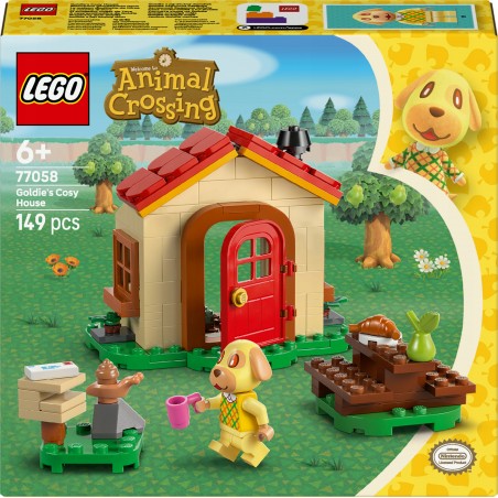 LEGO Animal Crossing Przytulny dom Goldie 77058