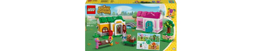 LEGO Animal Crossing Kreatywne domy: Pory zabawy 77057