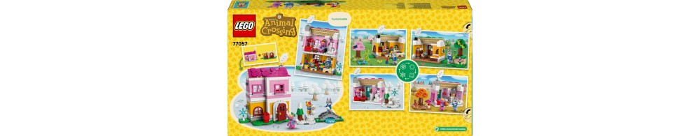 LEGO Animal Crossing Kreatywne domy: Pory zabawy 77057
