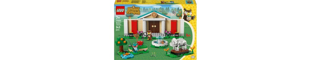 LEGO Animal Crossing Blathers i kolekcja muzealna 77056