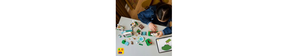 LEGO Animal Crossing Blathers i kolekcja muzealna 77056