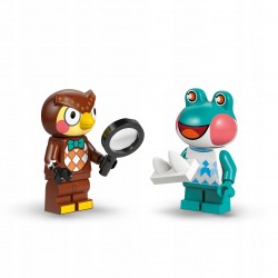 LEGO Animal Crossing Blathers i kolekcja muzealna 77056