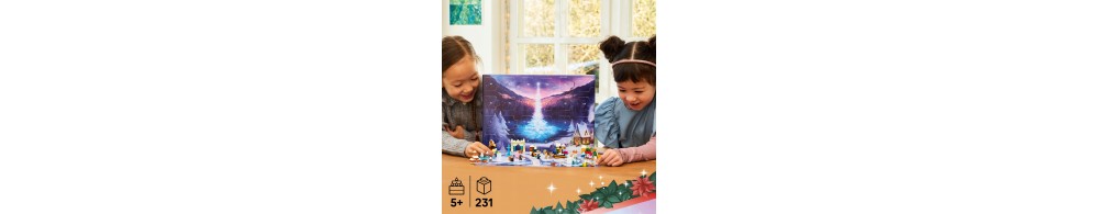 LEGO Disney Kraina lodu Kalendarz adwentowy na 2025 rok 43273