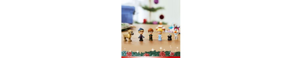 LEGO Disney Kraina lodu Kalendarz adwentowy na 2025 rok 43273