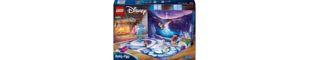 LEGO Disney Kraina lodu Kalendarz adwentowy na 2025 rok 43273