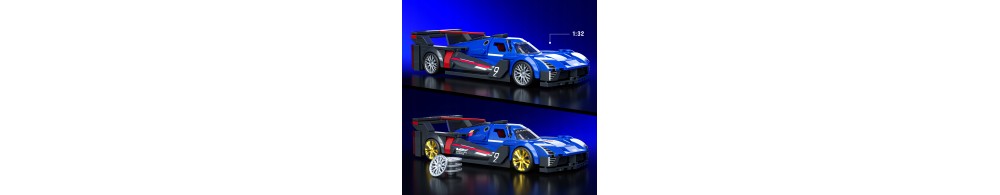 Mattel Brick Shop Hot Wheels Speed Series Cadillac Project GTP JFR89