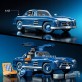 Mattel Brick Shop Hot Wheels Mercedes-Benz 300 SL HWW25