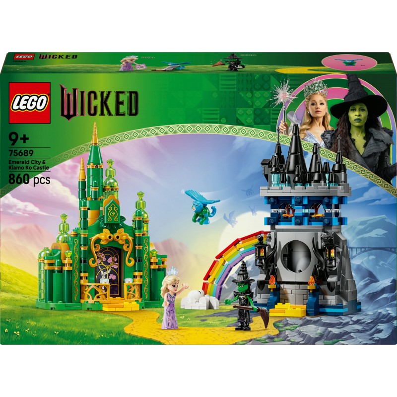 LEGO Wicked Emerald City i Kiamo Ko Castle 75689