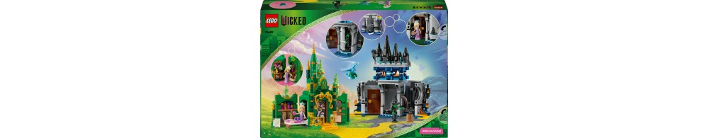 LEGO Wicked Emerald City i Kiamo Ko Castle 75689
