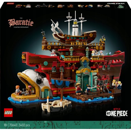 LEGO ONE PIECE Pływająca restauracja Baratie 75640
