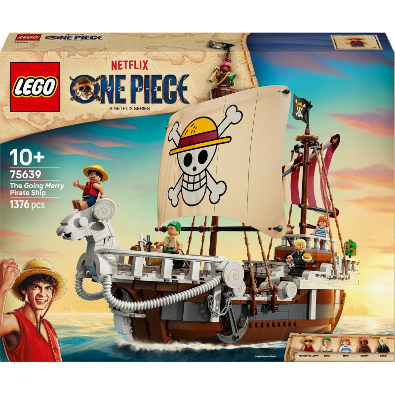 LEGO ONE PIECE Statek piracki Going Merry 75639