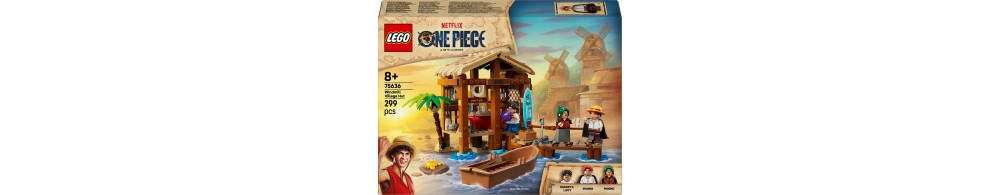 LEGO ONE PIECE Chatka w wiosce Fuusha 75636