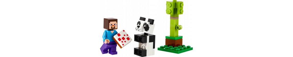 LEGO Minecraft Steve i mała panda 30672