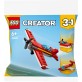 LEGO Creator 3 w 1 Kultowy czerwony samolot 30669