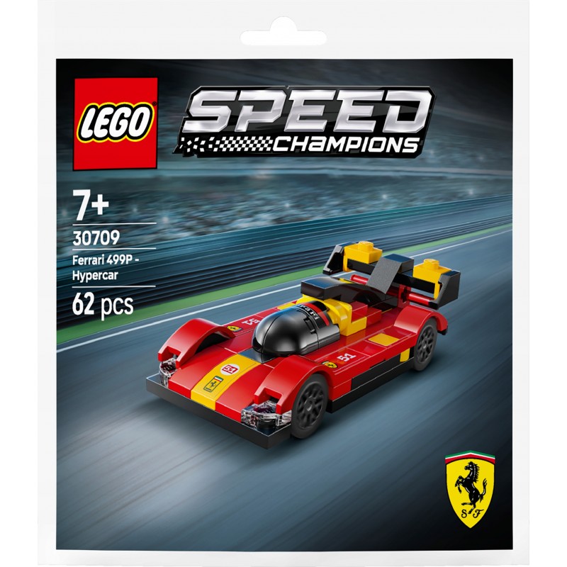 LEGO Speed Champions Ferrari 499P – hipersamochód 30709