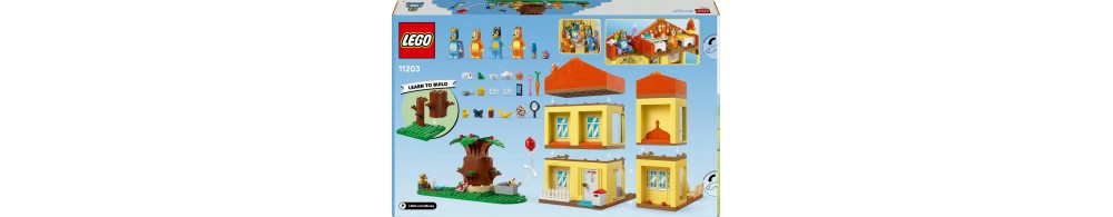 LEGO Bluey: Dom rodzinny Blue 11203