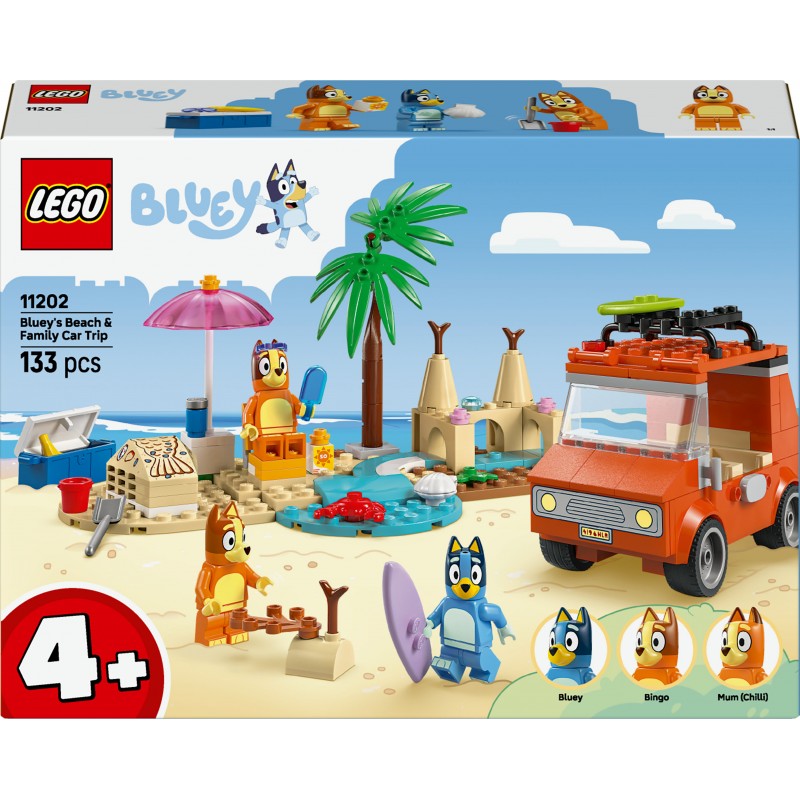 LEGO Bluey: Blue i wycieczka samochodem 11202