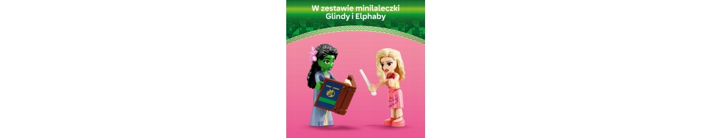 LEGO Wicked Akademik Glindy i Elphaby 75683