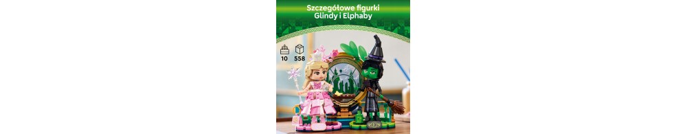 LEGO Wicked Figurki Elphaby i Glindy 75682