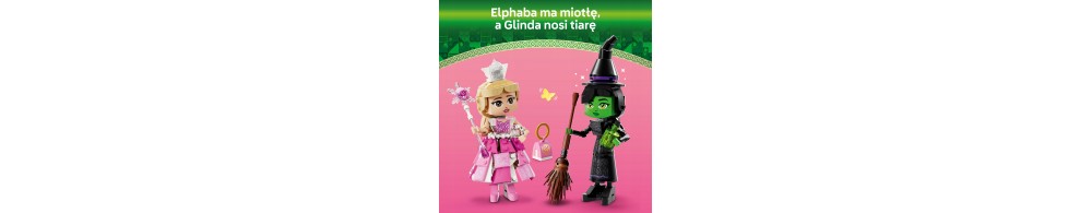 LEGO Wicked Figurki Elphaby i Glindy 75682