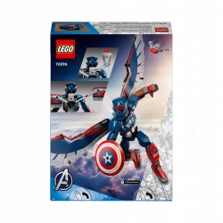 LEGO Marvel Figurka nowego Kapitana Ameryki do zbudowania 76296
