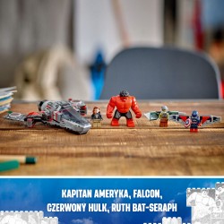 LEGO Marvel Kapitan Ameryka kontra Czerwony Hulk - bitwa 76292