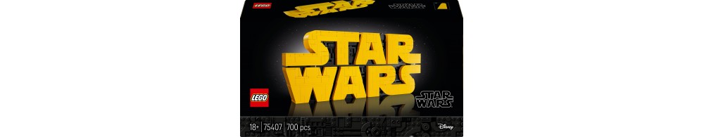 LEGO Star Wars Logo Star Wars zbudowane z klocków 75407