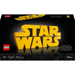LEGO Star Wars Logo Star Wars zbudowane z klocków 75407